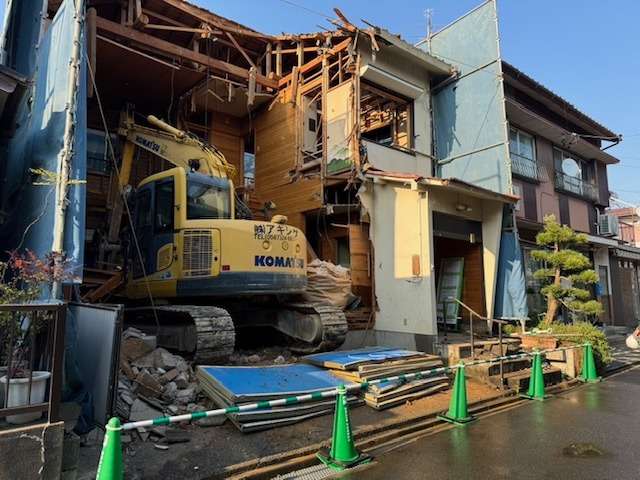 名古屋市港区 木造2階建住宅解体工事